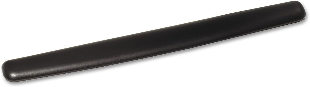WR340LE Gel Thin Wrist Rest, Extended Length, Black Leatherette