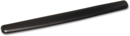 WR340LE Gel Thin Wrist Rest, Extended Length, Black Leatherette