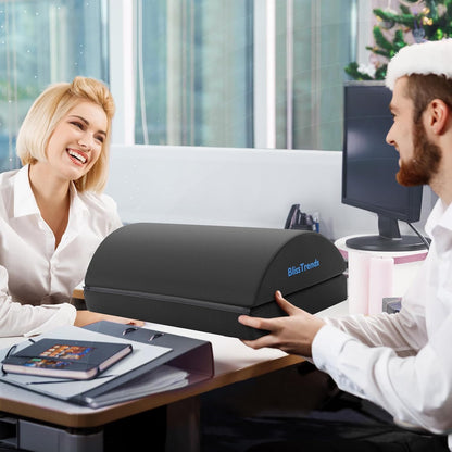 Foot Rest Under Desk, Foot Stool with 2 Adjustable Heights