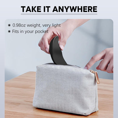 Right-Handed Truly Ergonomic Wrist Rest for Mouse 2 Pack Black