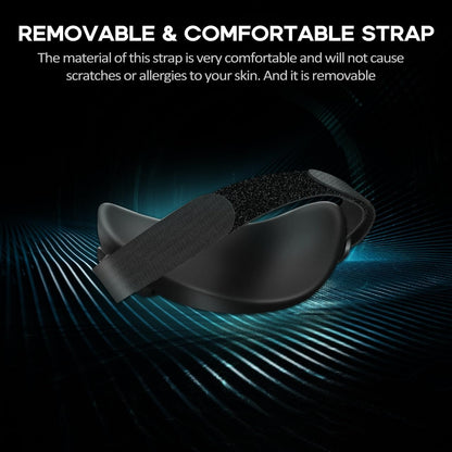 Right-Handed Truly Ergonomic Wrist Rest for Mouse 2 Pack Black
