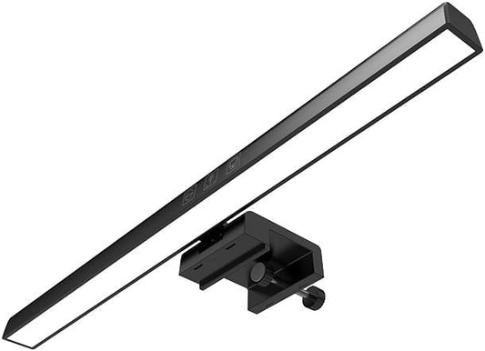 Monitor Light Bar, Computer Monitor Lamp, No Glare Eye-Care LED Screen Bar, Touch Control USB Reading Desk Lamp for Home Office Work, Dimming Adjustable Color Temperature, Fit for Curved/Flat Monitor