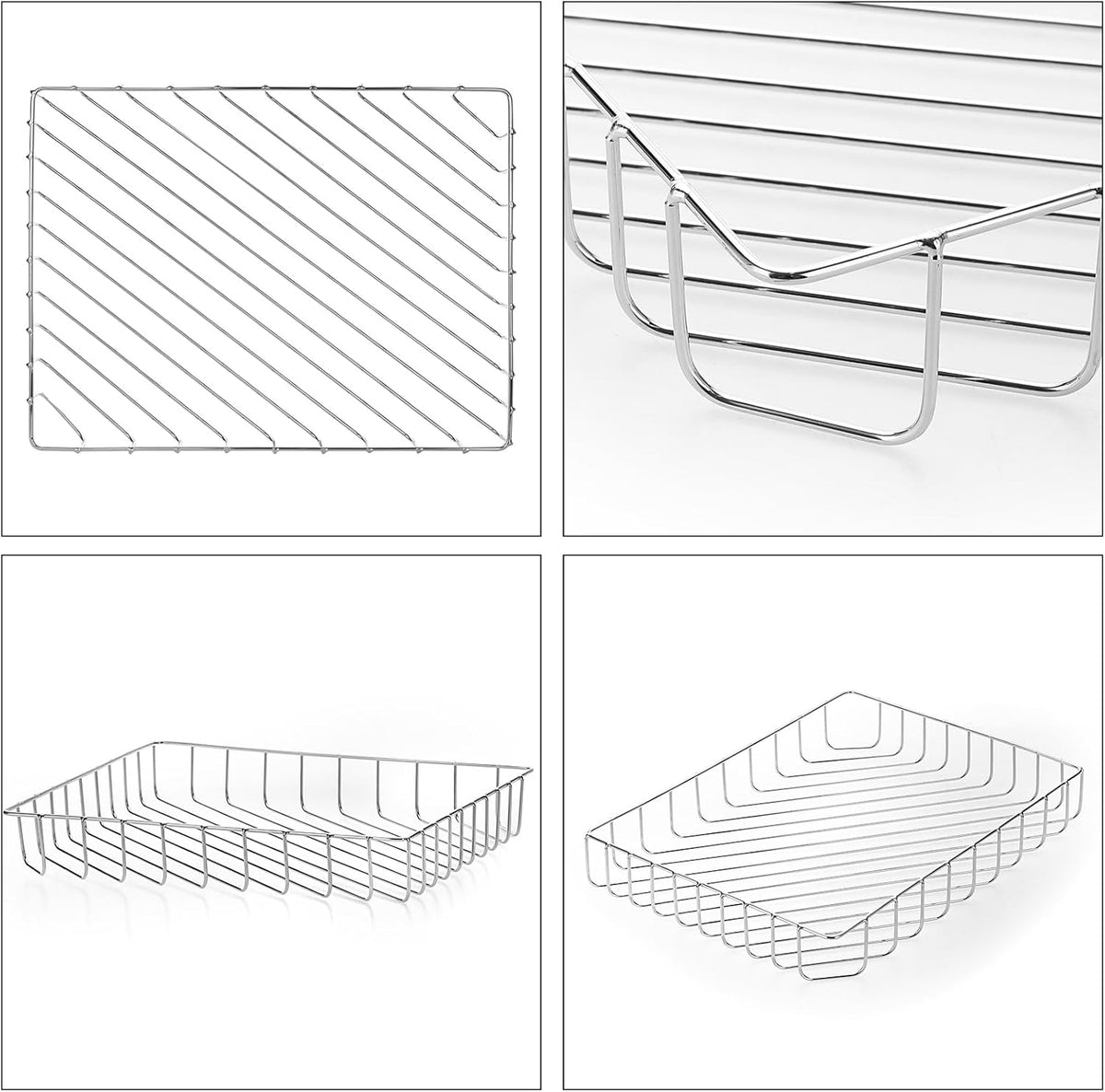 Multipurpose A4 File Tray Wire Desk Tray Organizer, Gold