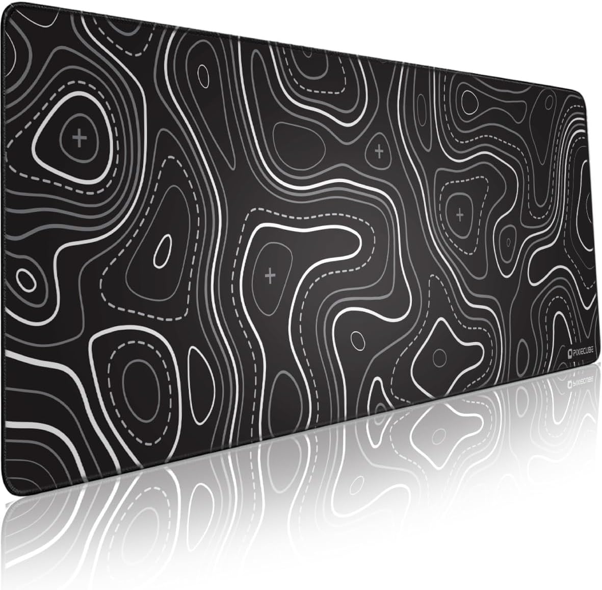 Excel Cheat Sheet Desk Pad | Excel Shortcut Keys Mouse Pad | Extended Large XL Gaming Mousepad | PC Office Spreadsheet Keyboard Mat | Non-Slip Stitched Edge