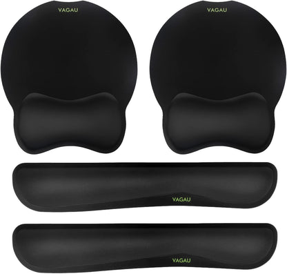 Premium Keyboard Wrist Rest and Mouse Pad Wrist Support for 2 Pack