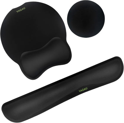Premium Keyboard Wrist Rest and Mouse Pad Wrist Support for 2 Pack