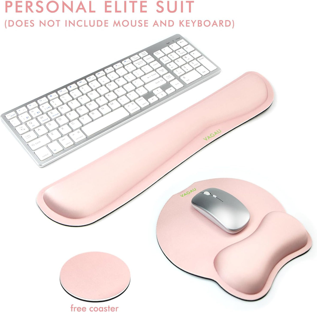Premium Keyboard Wrist Rest and Mouse Pad Wrist Support for 2 Pack