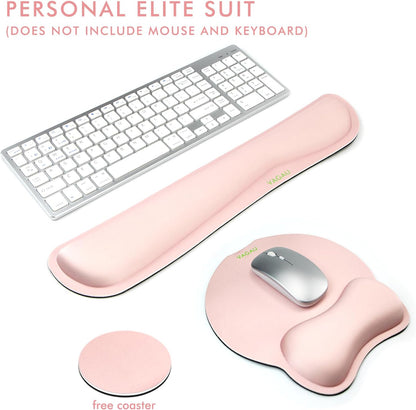 Premium Keyboard Wrist Rest and Mouse Pad Wrist Support for 2 Pack