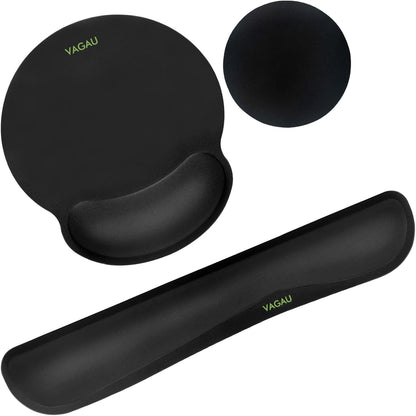 Premium Keyboard Wrist Rest and Mouse Pad Wrist Support for 2 Pack