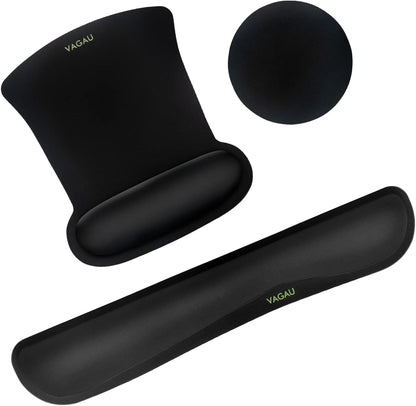 Premium Keyboard Wrist Rest and Mouse Pad Wrist Support for 2 Pack