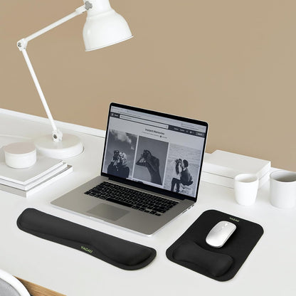 Premium Keyboard Wrist Rest and Mouse Pad Wrist Support for 2 Pack