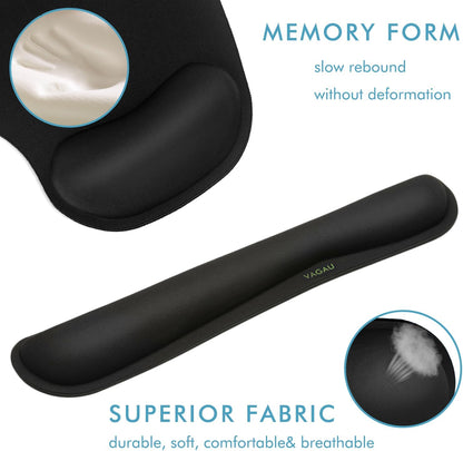 Premium Keyboard Wrist Rest and Mouse Pad Wrist Support for 2 Pack