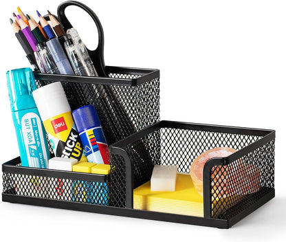deli Mesh Desk Organizer, Black