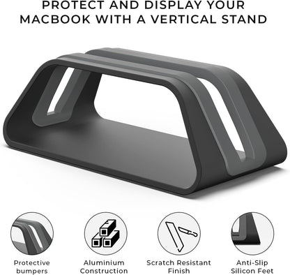 Vertical Laptop Stand Compatible with MacBook Pro & Air