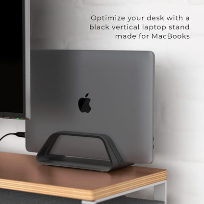 Vertical Laptop Stand Compatible with MacBook Pro & Air