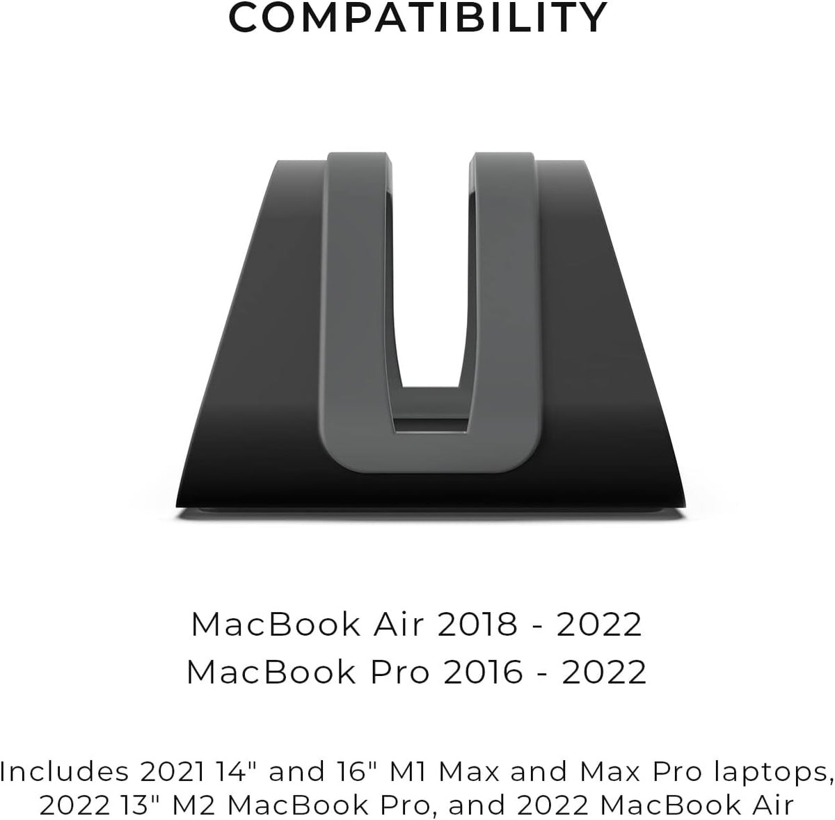 Vertical Laptop Stand Compatible with MacBook Pro & Air
