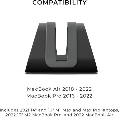 Vertical Laptop Stand Compatible with MacBook Pro & Air