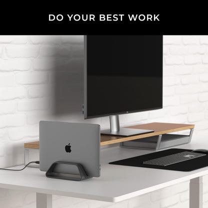 Vertical Laptop Stand Compatible with MacBook Pro & Air