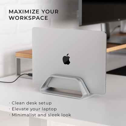 Vertical Laptop Stand Compatible with MacBook Pro & Air
