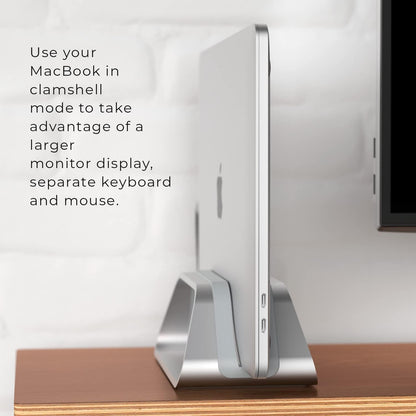 Vertical Laptop Stand Compatible with MacBook Pro & Air