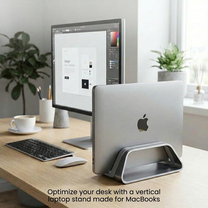 Vertical Laptop Stand Compatible with MacBook Pro & Air