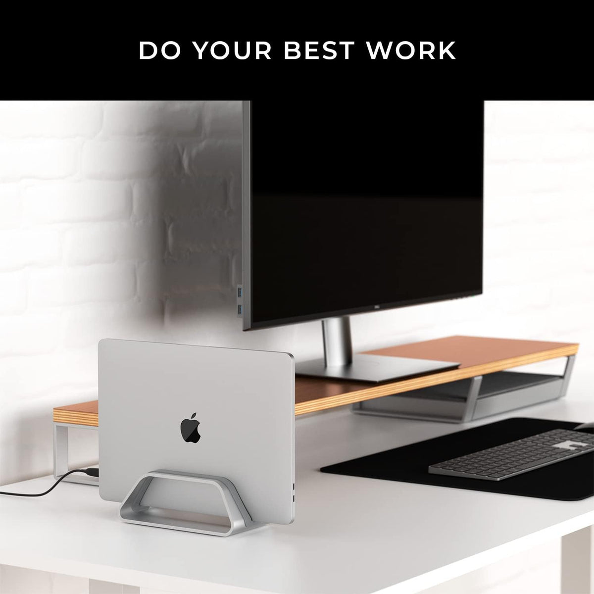Vertical Laptop Stand Compatible with MacBook Pro & Air