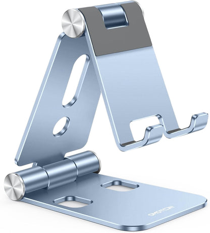 Foldable Cell Phone Stand, C4 Portable Aluminum Phone Holder