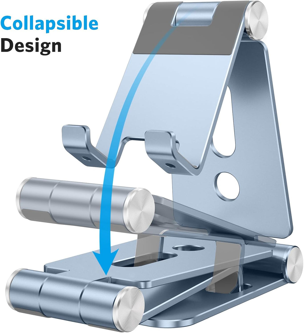 Foldable Cell Phone Stand, C4 Portable Aluminum Phone Holder