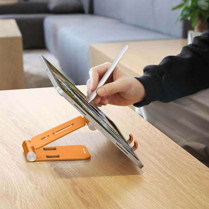 Foldable Cell Phone Stand, C4 Portable Aluminum Phone Holder