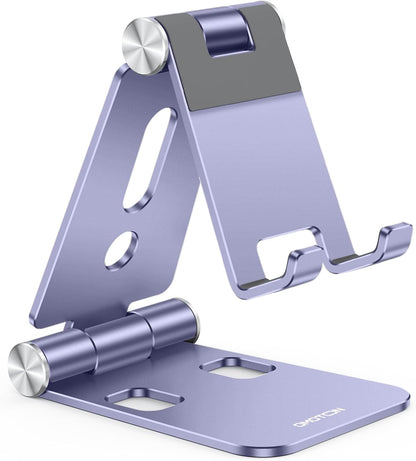 Foldable Cell Phone Stand, C4 Portable Aluminum Phone Holder