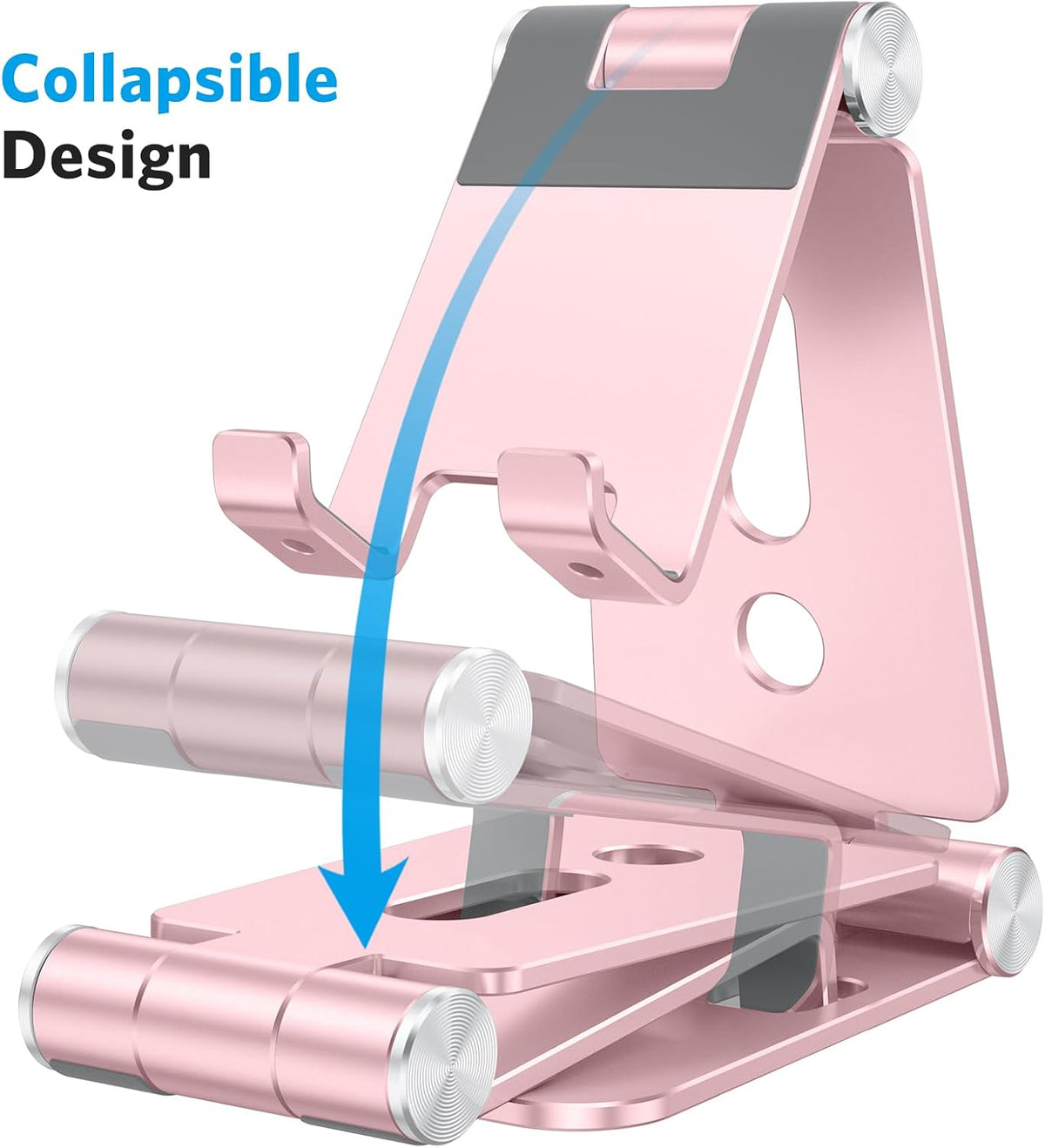 Foldable Cell Phone Stand, C4 Portable Aluminum Phone Holder