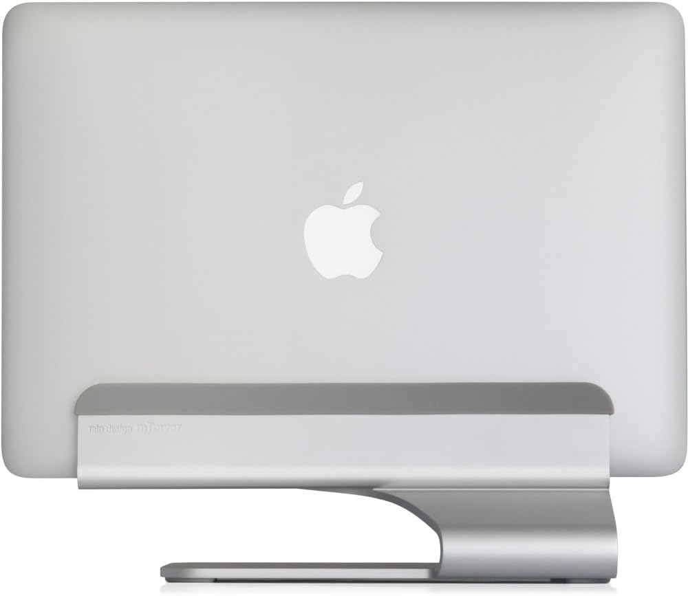 10038 mTower Vertical Laptop Stand - Space Gray