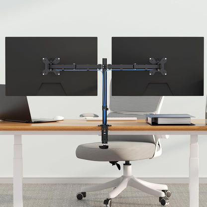 Pholiten Dual Monitor Mount for 2 Screens up to 32 Inches and 22lbs Each