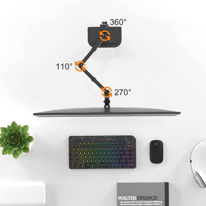 Pholiten Dual Monitor Mount for 2 Screens up to 32 Inches and 22lbs Each