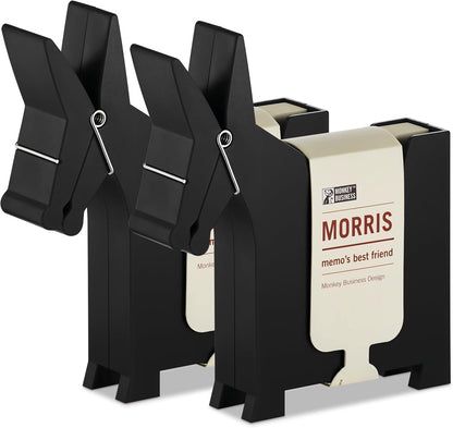 Morris the Donkey: Desktop Memo Holder | Cute Desk Accessories & Office Supplies | Funny Desk Decor & Office Accessories | Desk Supplies: Holders & Dispensers | Sticky Note Holder | by Monkey Business