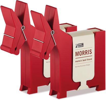 Morris the Donkey: Desktop Memo Holder | Cute Desk Accessories & Office Supplies | Funny Desk Decor & Office Accessories | Desk Supplies: Holders & Dispensers | Sticky Note Holder | by Monkey Business