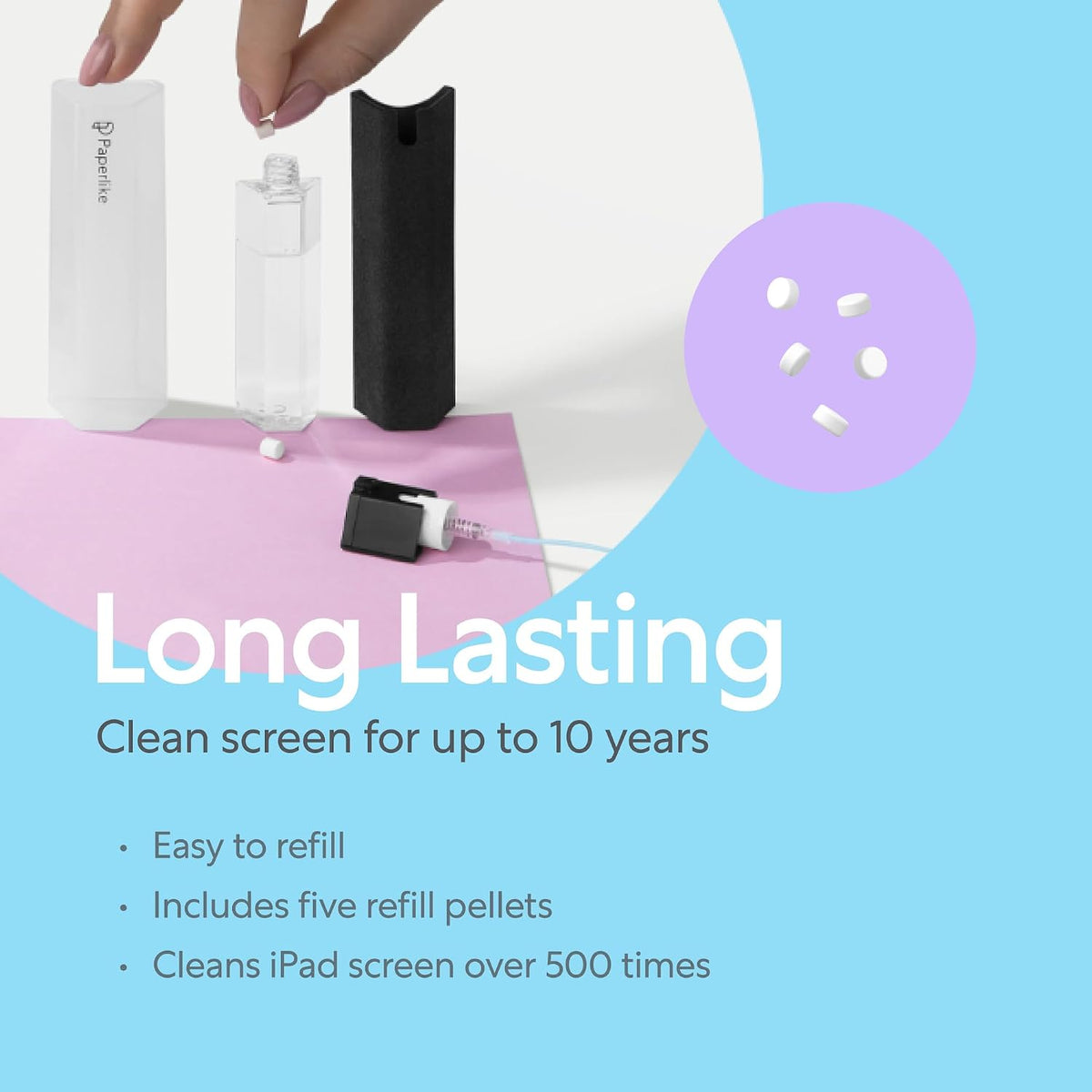 ® Cleaning Kit, refillable - Safe for iPad & Electronic Displays