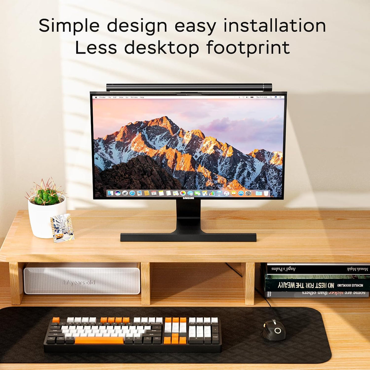 Computer Screen Lamp, Made of Aluminum Alloy, Office and Home Use