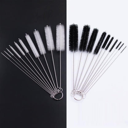 Straw Cleaning Brushes Set, of Super Hard & Medium Hard, 8 Inch