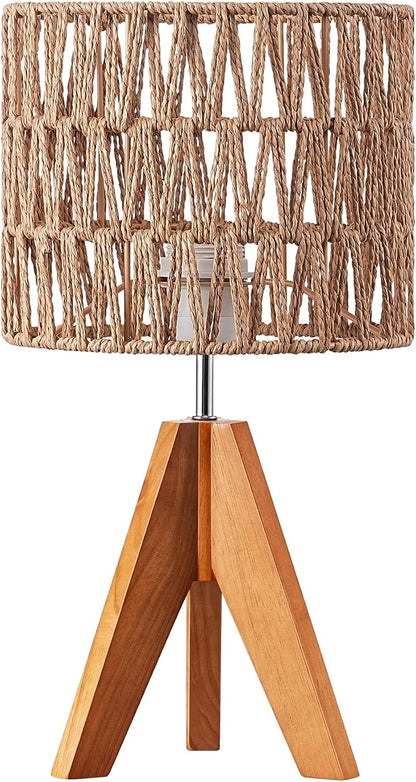 Tripod Table Lamp, Small Cute Bedside Lamp, 14.2 Inch, E26 Base