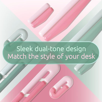 Duo Gel Mountain Wrist Rest for Keyboard, Wrist Pad for Full Size Keyboard, Ergonomic Wrist Pad for Computer, Non-Skid Computer Pad with Wrist Support, Pink K62677WW, 17.7" x 4.1"x 0.8”