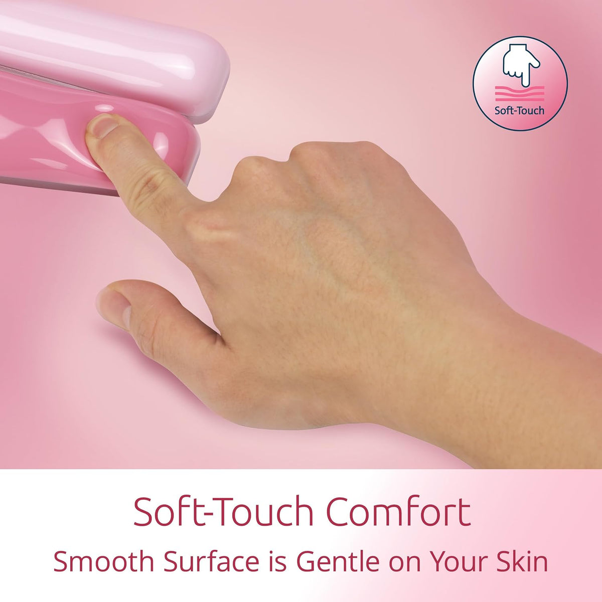 Duo Gel Mountain Wrist Rest for Keyboard, Wrist Pad for Full Size Keyboard, Ergonomic Wrist Pad for Computer, Non-Skid Computer Pad with Wrist Support, Pink K62677WW, 17.7" x 4.1"x 0.8”