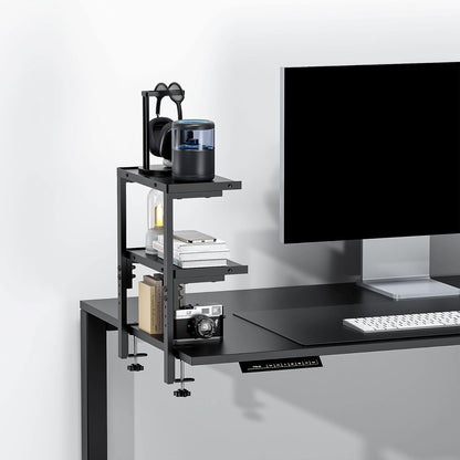 2 Tier Clamp on Desk Shelf