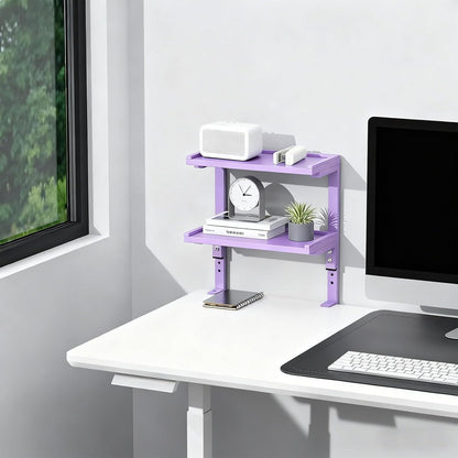 2 Tier Clamp on Desk Shelf