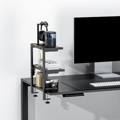2 Tier Clamp on Desk Shelf