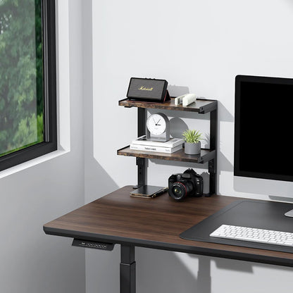 2 Tier Clamp on Desk Shelf