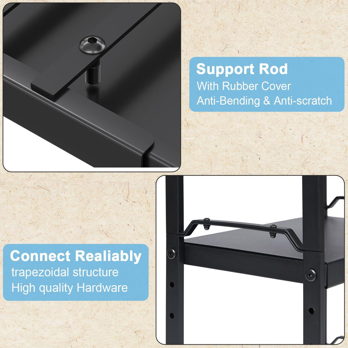 Expandable Cabinet Shelf Organizer, Adjustable kitchen Countertop Storage