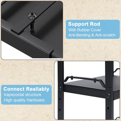 Expandable Cabinet Shelf Organizer, Adjustable kitchen Countertop Storage