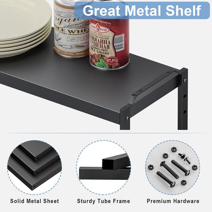 Expandable Cabinet Shelf Organizer, Adjustable kitchen Countertop Storage