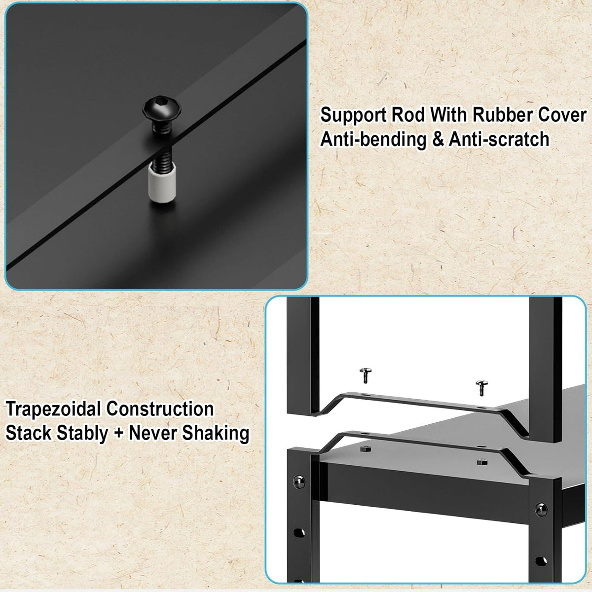 Expandable Cabinet Shelf Organizer, Adjustable kitchen Countertop Storage
